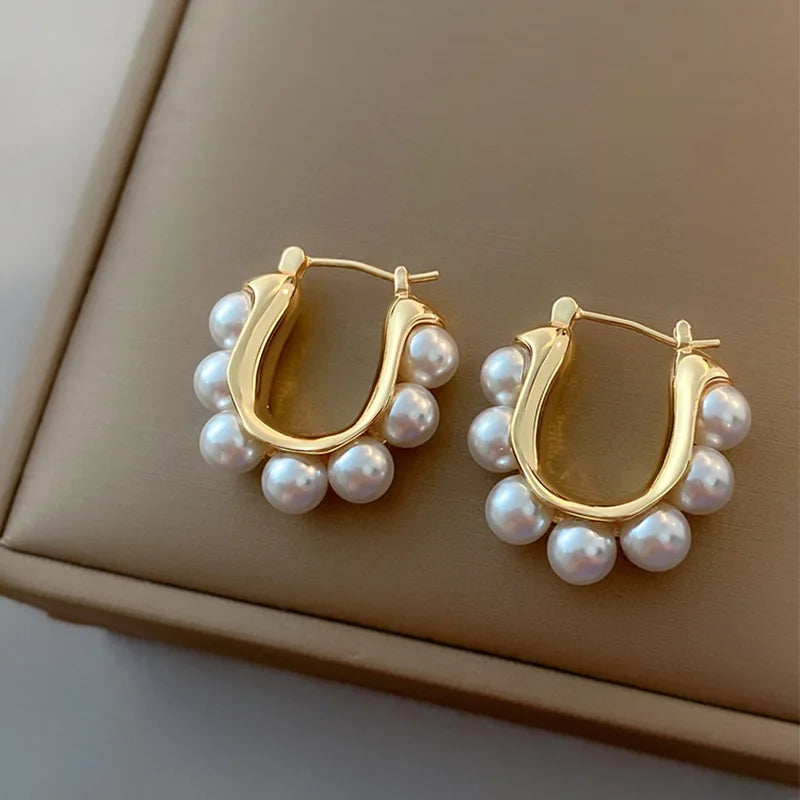 Stylish U-shaped  Earrings