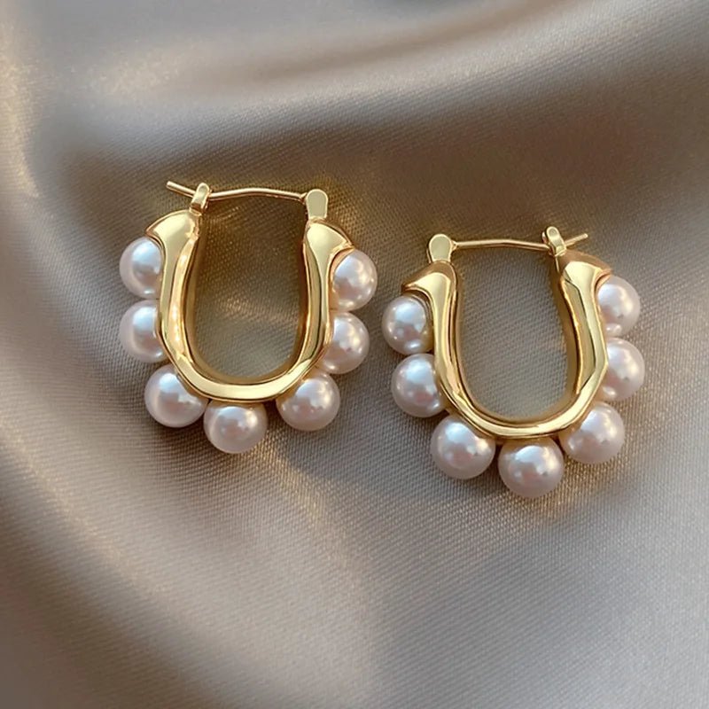 Stylish U-shaped  Earrings