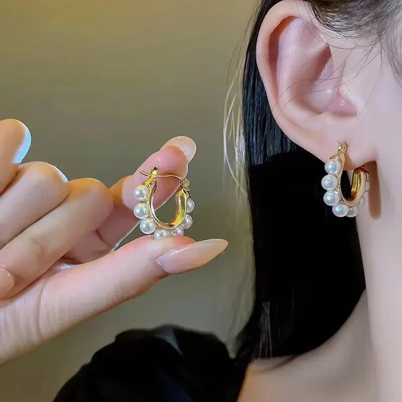 Stylish U-shaped  Earrings