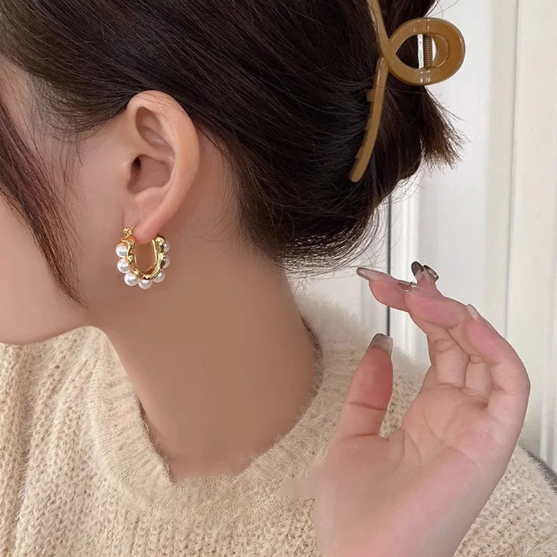 Stylish U-shaped  Earrings