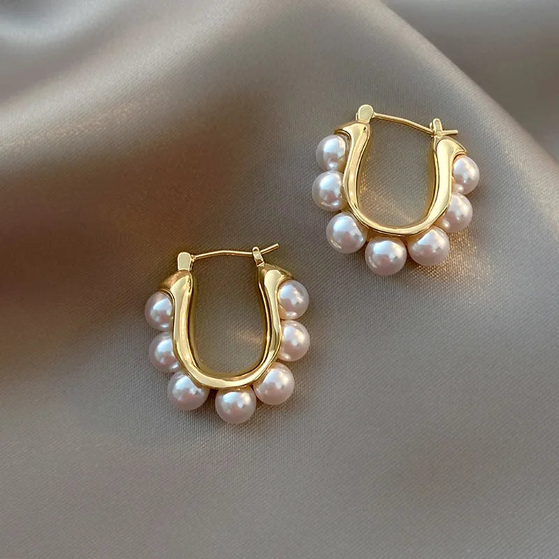 Stylish U-shaped  Earrings